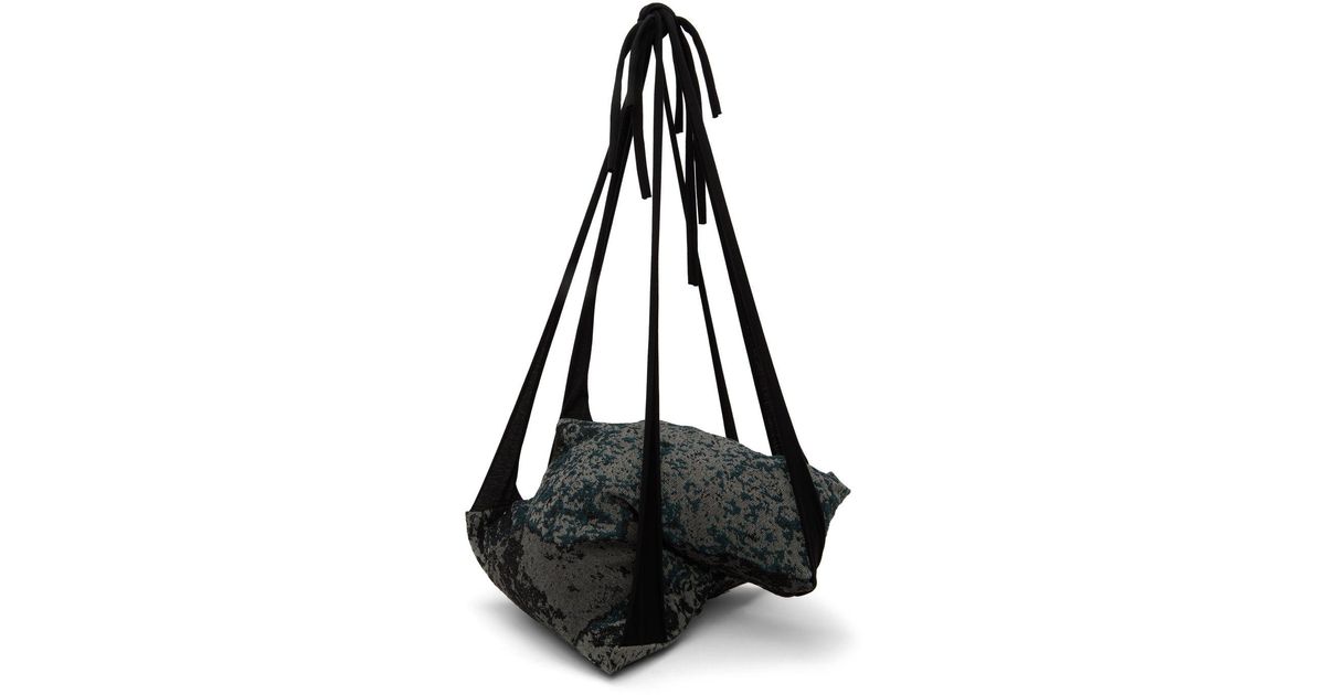 Serapis Black & Gray Tentacle Bag | Lyst