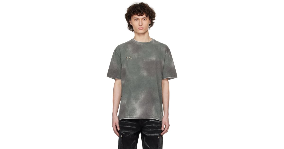 THUG CLUB Khaki Ambush Tc T-Shirt in Grey for Men | Lyst UK