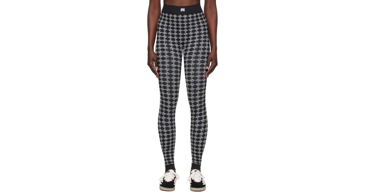 【AMIRI】 MA QUAD SEAMLESS LEGGING Amiri Ma Quad Seamless Leggings in Black | Lyst
