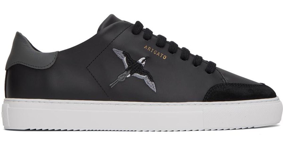 Axel arigato clean hotsell 90 bird black