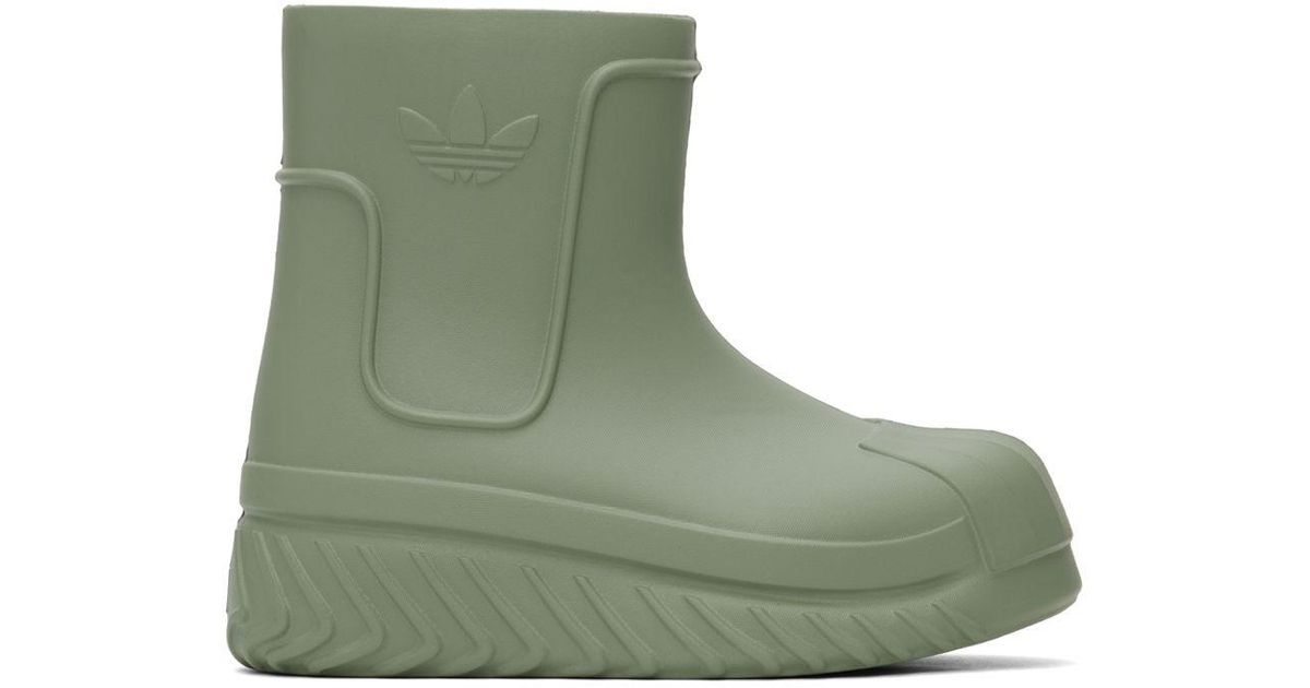 adidas Originals Green Adifom Superstar Boots | Lyst