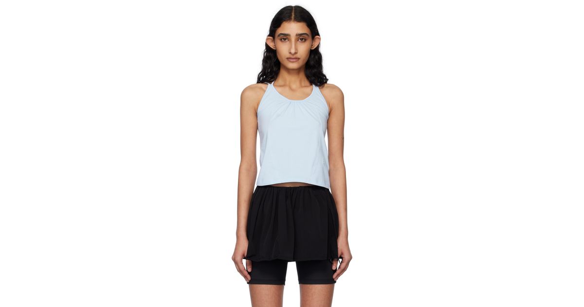 トップス Perverze Double Strap Tank Top Kijun Double Strap Tank Top in Black | Lyst