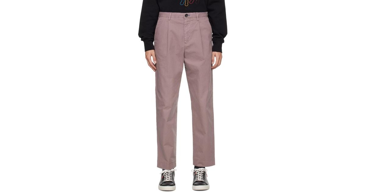 paul smith pleated trousers