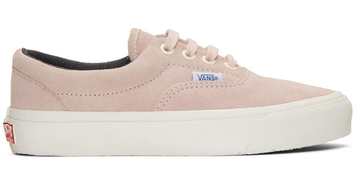 pink suede vans