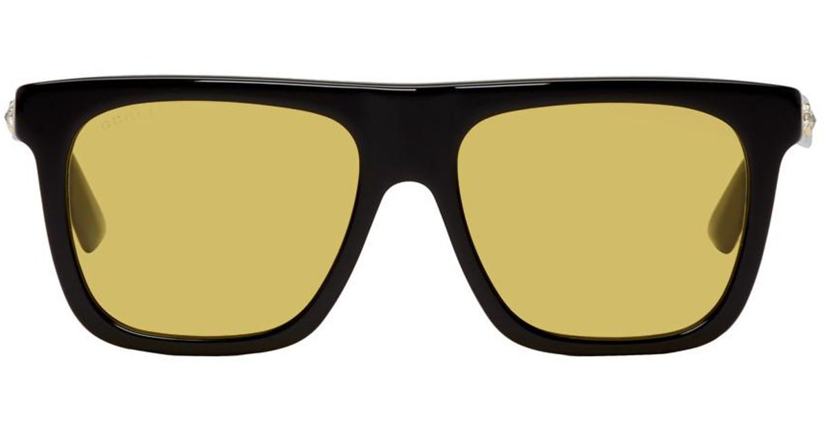 yellow sunglasses gucci