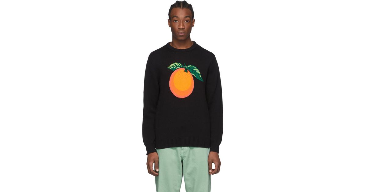 casablanca orange sweater