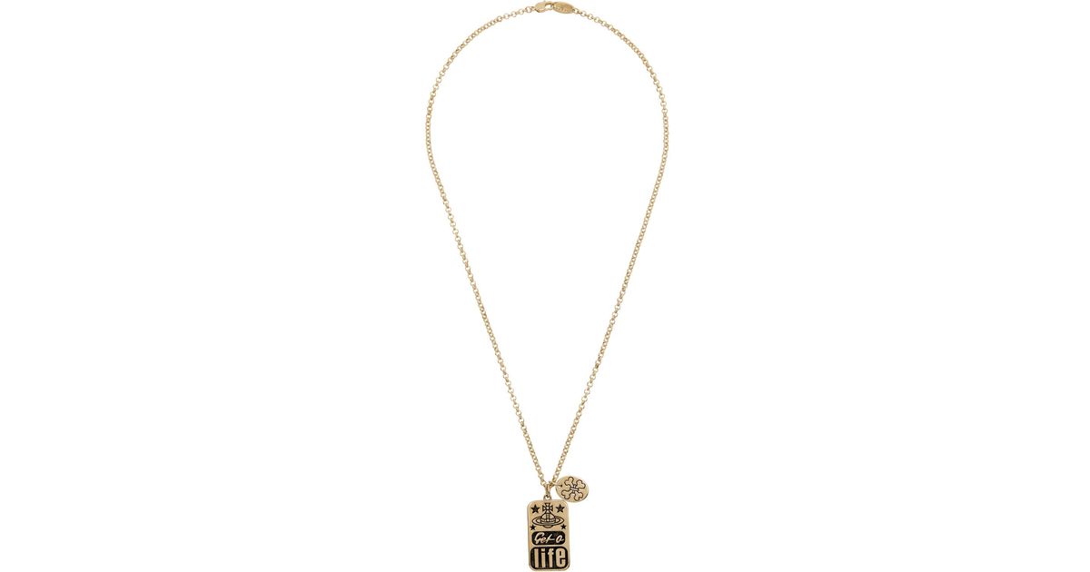 Vivienne Westwood Lancelot Pendant Necklace for Men | Lyst Australia