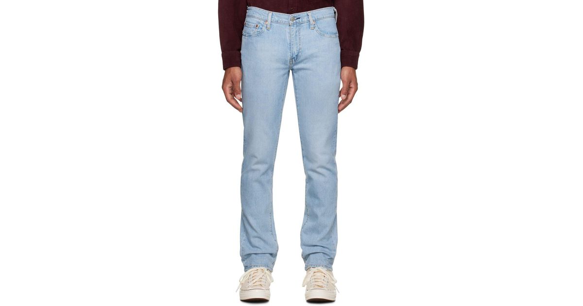 Levi's Blue 511 Slim Jeans for Men | Lyst