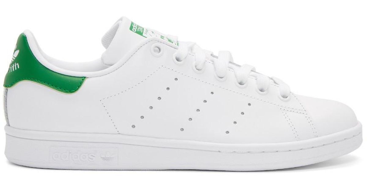 adidas blanches et vertes