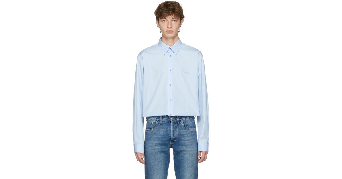 balenciaga homme shirt