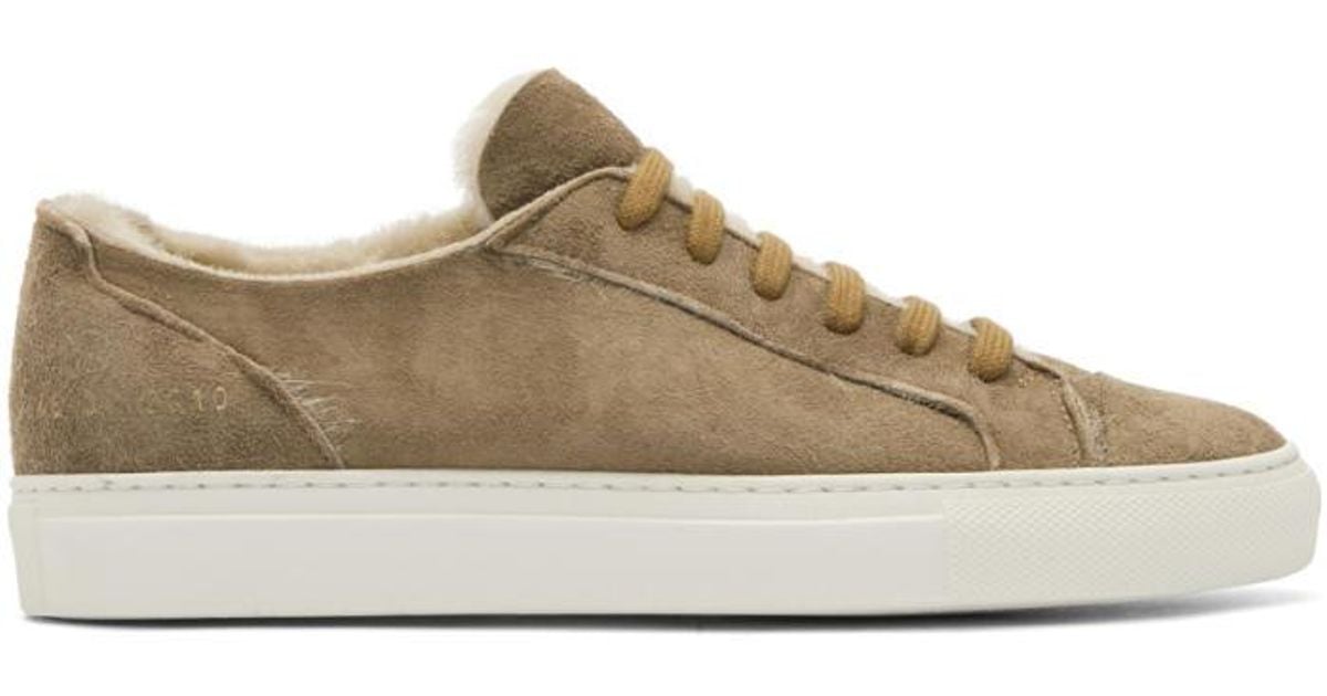common projects shearling