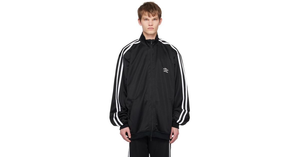 Doublet Invisible Track Jacket in Black for Men | Lyst Canada