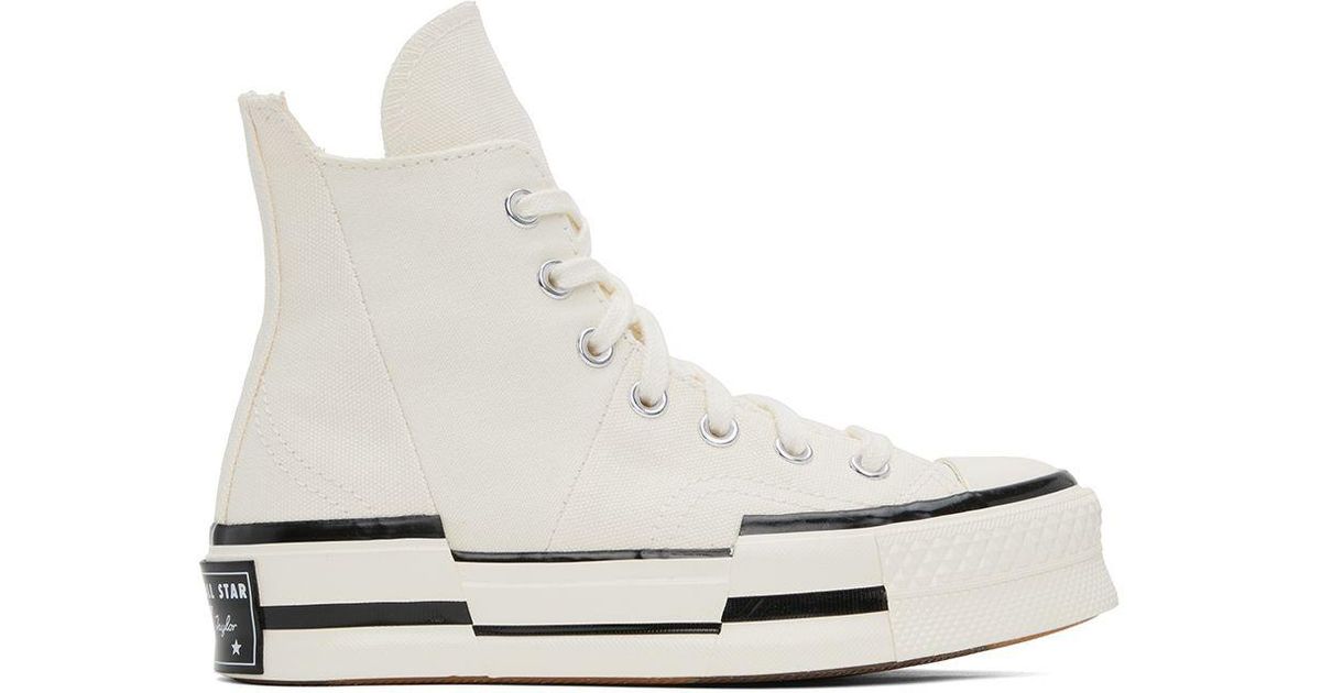 Converse Off-white Chuck 70 Plus High Top Sneakers | Lyst