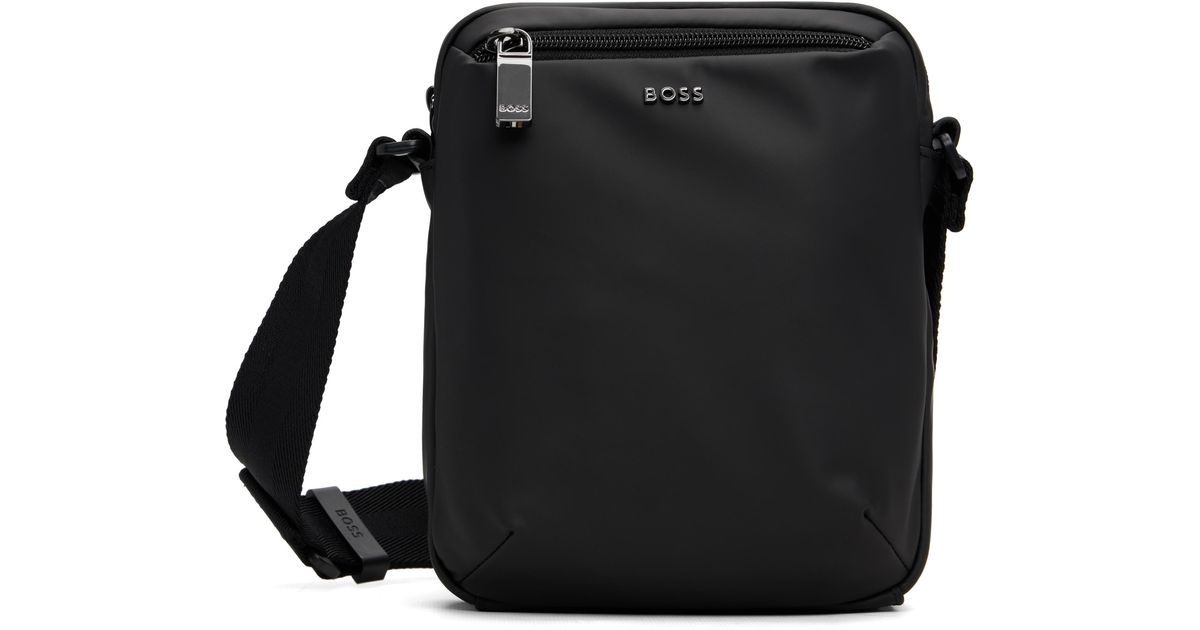BOSS Logo Hardware Bag in Black for Men | Lyst