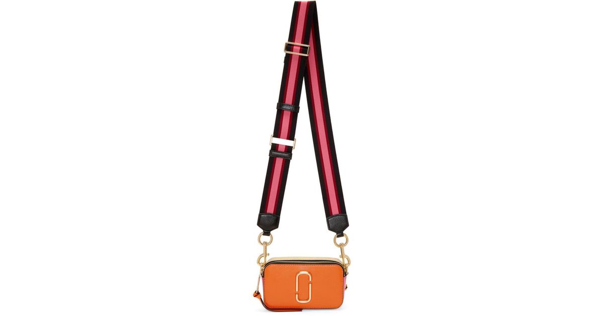 Cross body bags Marc Jacobs - The Snapshort small orange camera