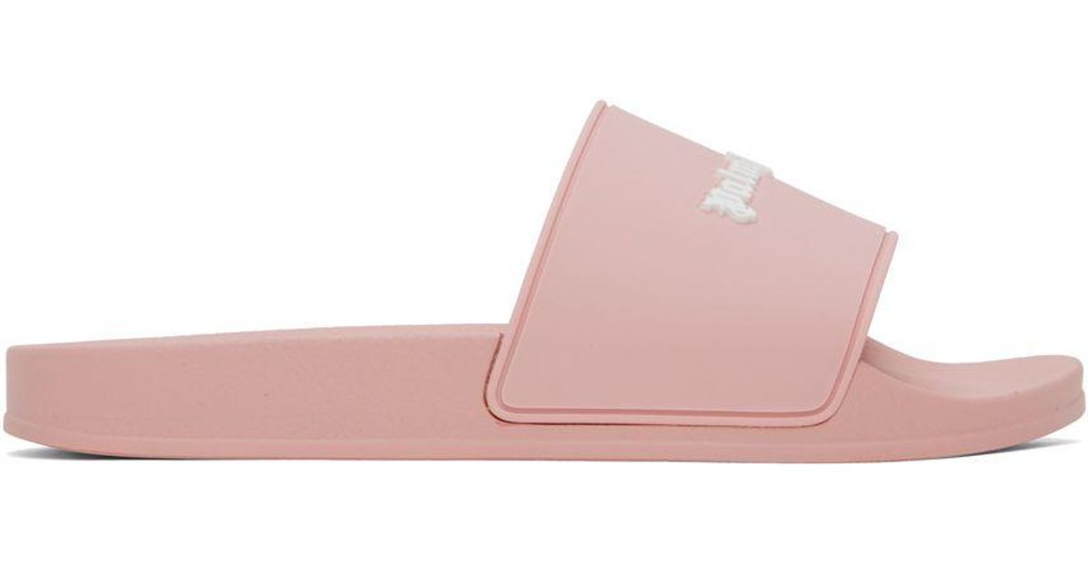 Palm angels fuchsia sliders new arrivals