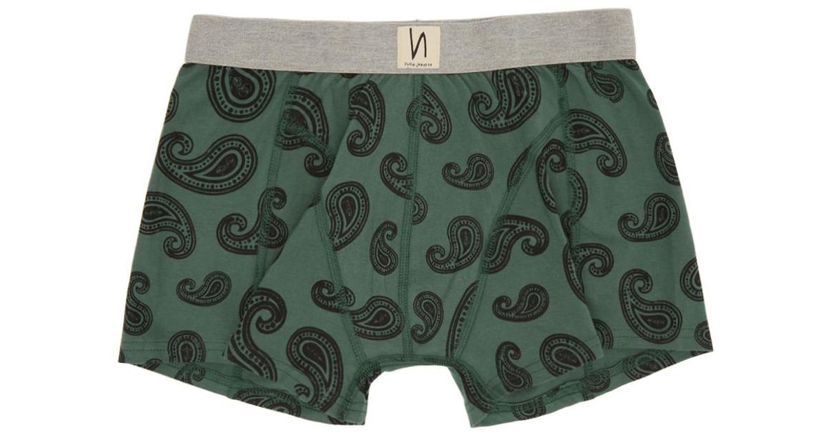 Nudie Jeans Mens Boxer Briefs Paisly