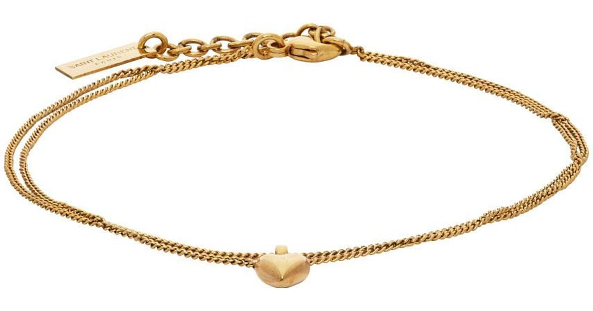 saint laurent anklet