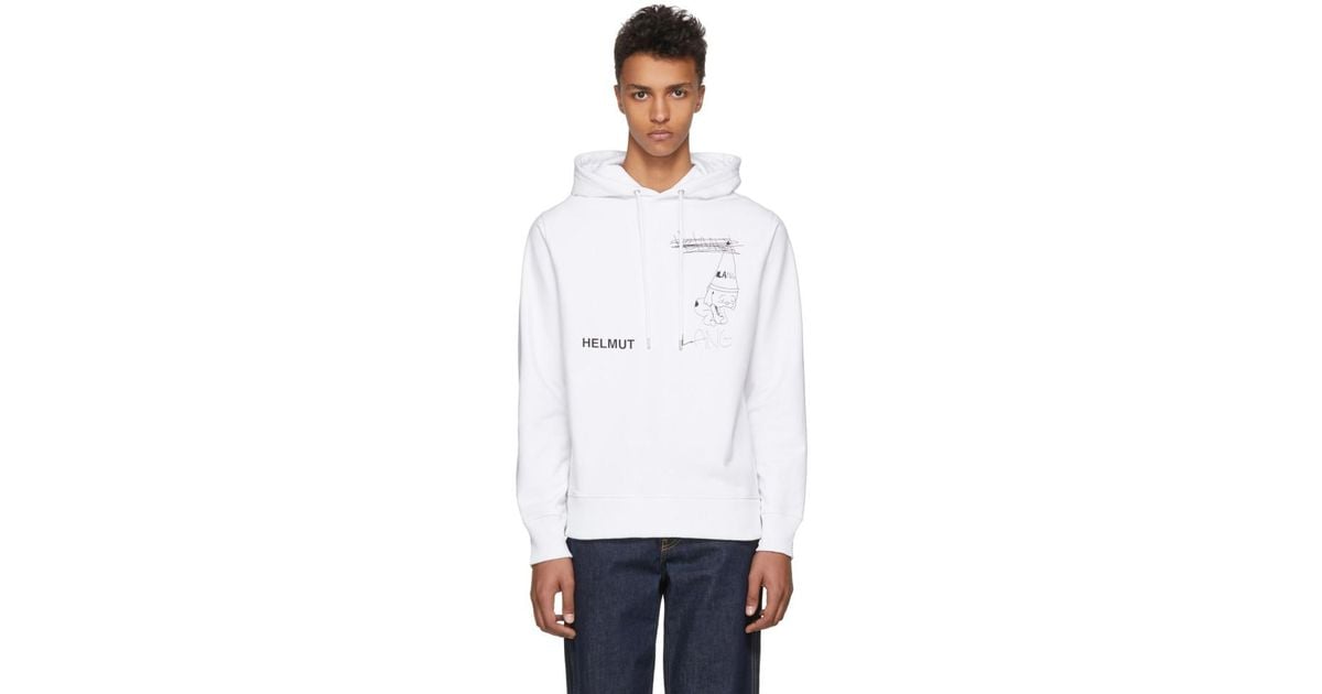 helmut lang puppy hoodie