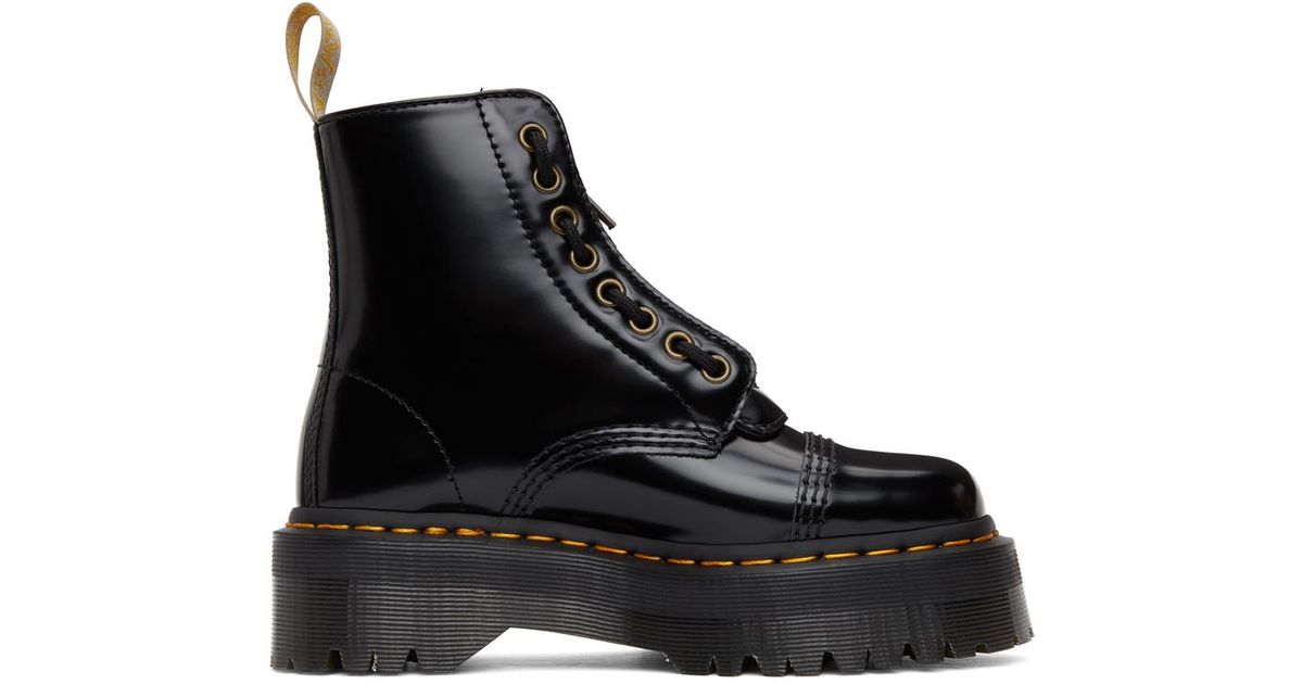 vegan sinclair platform boots
