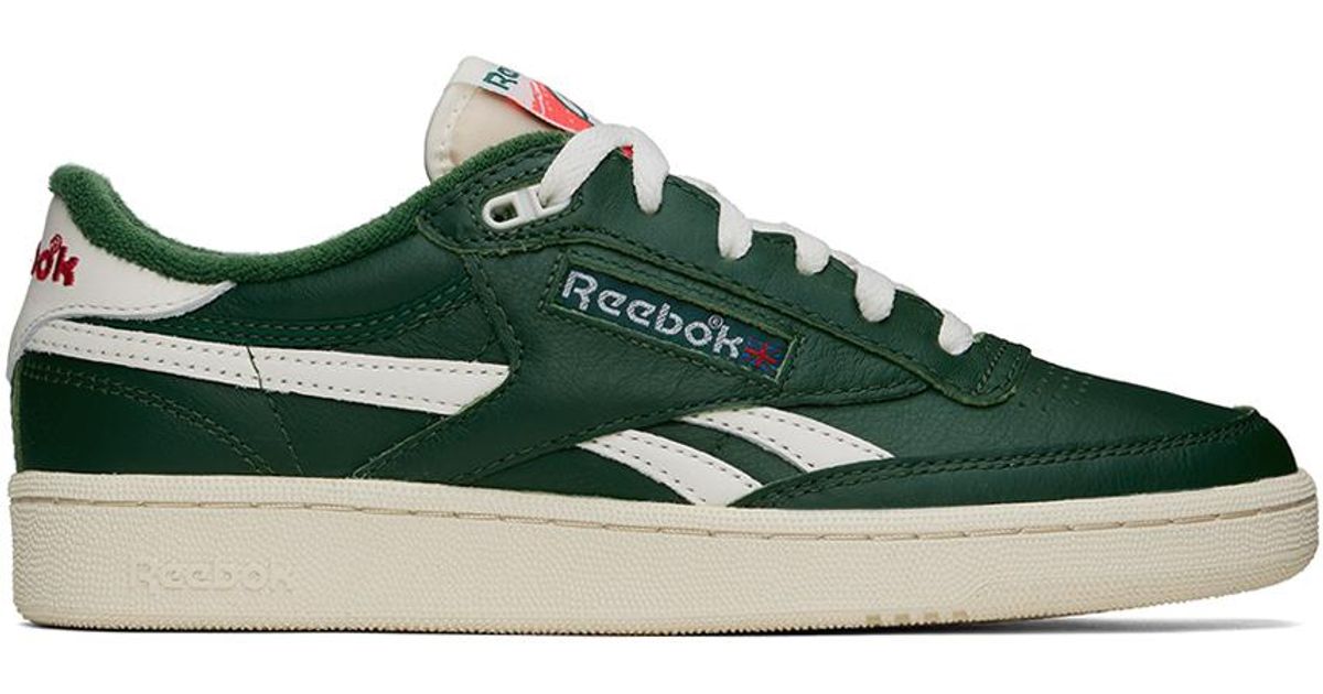 Reebok Club C Revenge Vintage Sneakers in Green Lyst UK