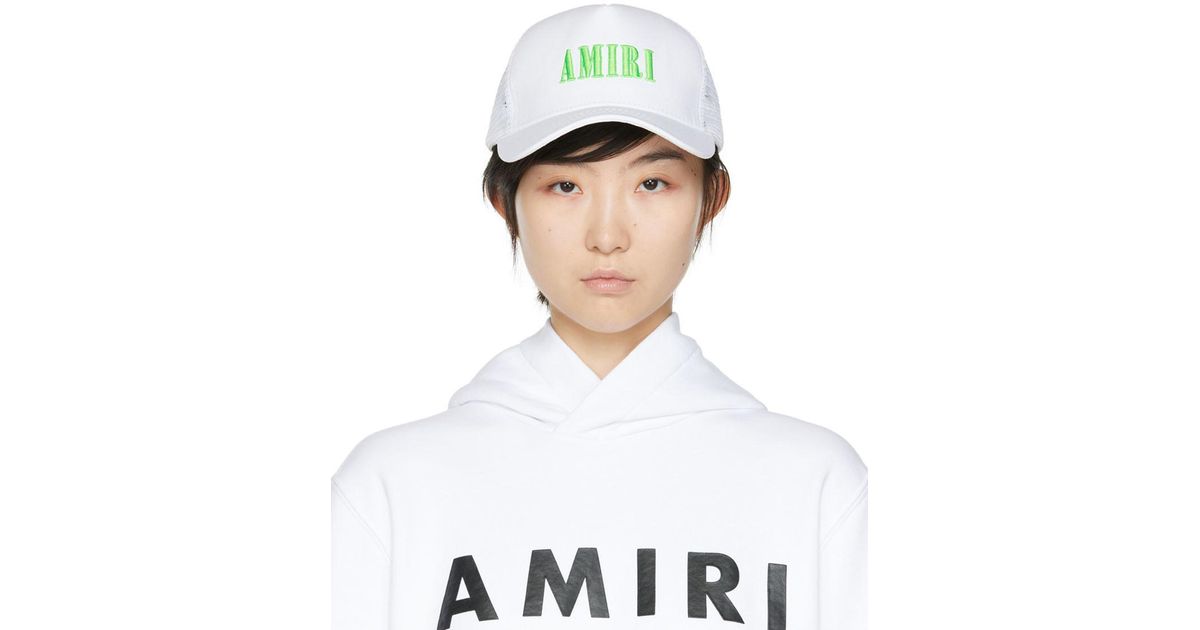 Amiri ホワイト Core ロゴ トラッカーキャップ ホワイト | Lyst