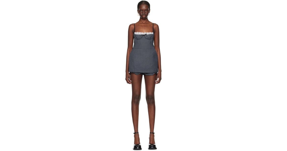 正規品♡shushu tong♡two layers dress/2020SS SHUSHU/TONG Double Layered Skirt Halter Dress – Mademoiselle