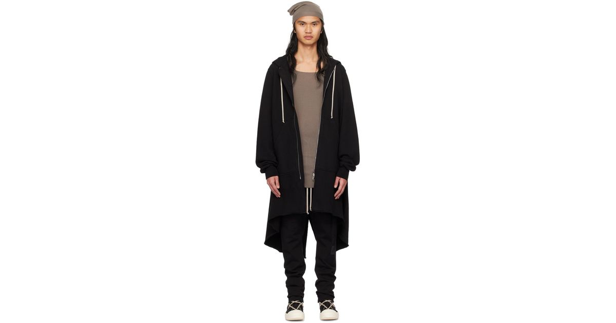 Rick Owens DRKSHDW Black Fishtail Parka Jacket for Men Lyst Canada