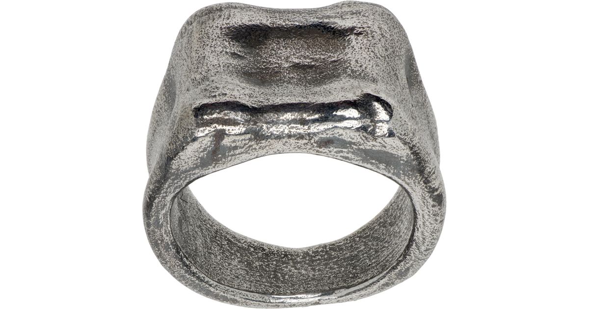 OUR LEGACY KNOCHEN RING SILVER 指輪 シルバー アワーレガシー 【公式