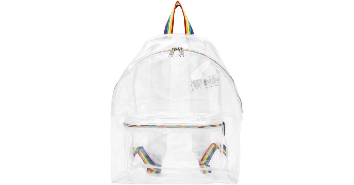eastpak transparent
