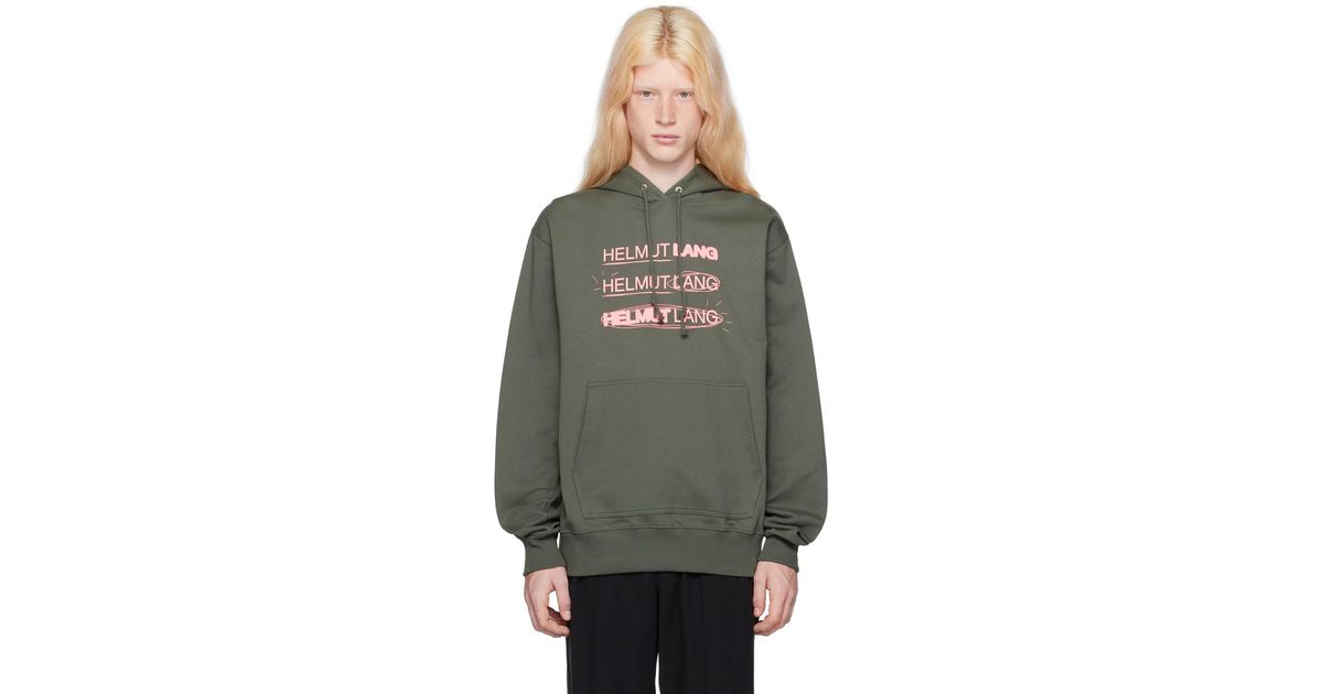 Helmut lang shop grey hoodie