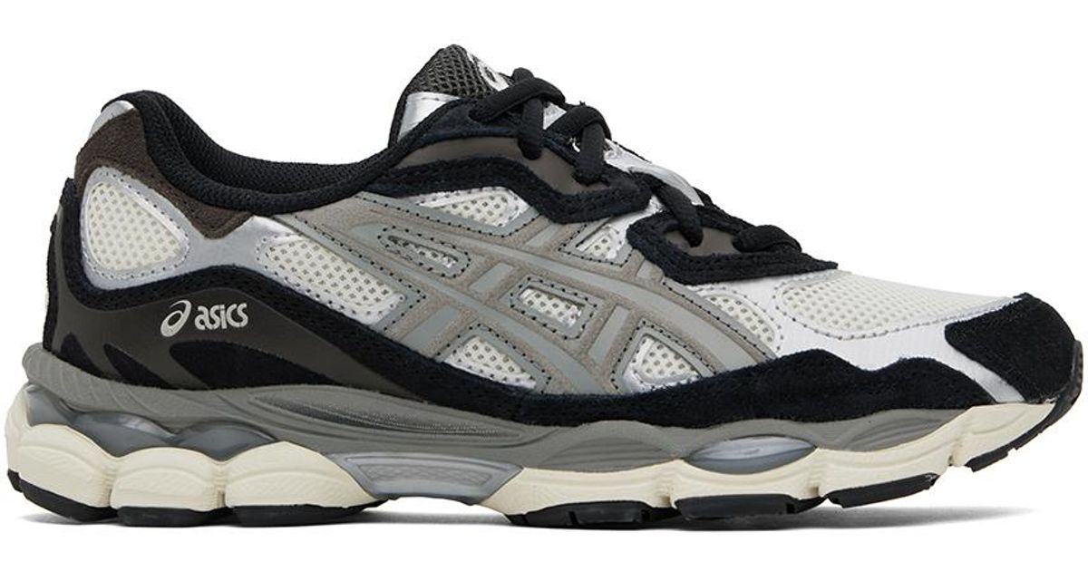 Baskets gel nyc noir et blanc Asics en coloris Noir Lyst