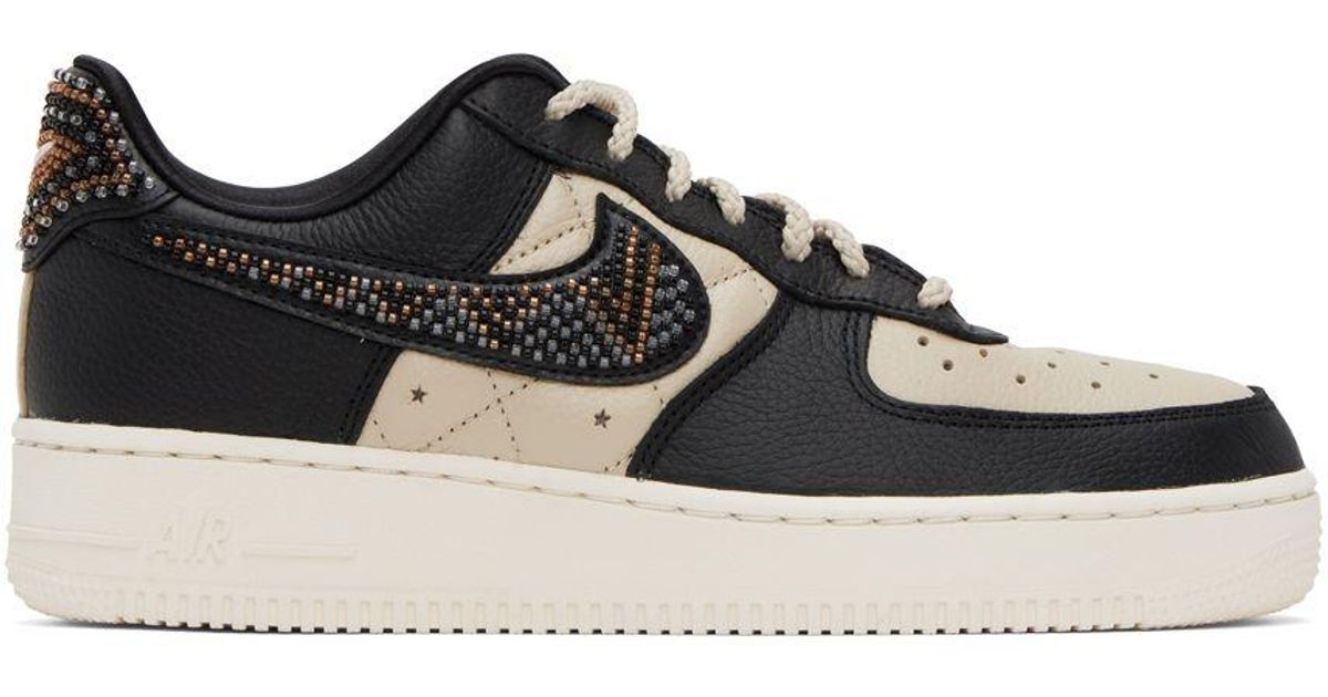 Nike Black & Beige Premium Goods Edition 'the Sophia' Air Force 1 Sneakers  for Men | Lyst