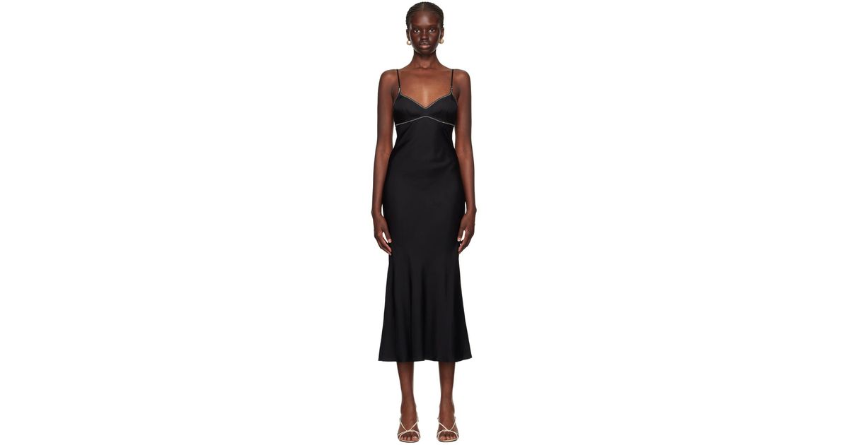 Bec & Bridge Emery Midi Dress in Black | Lyst Canada