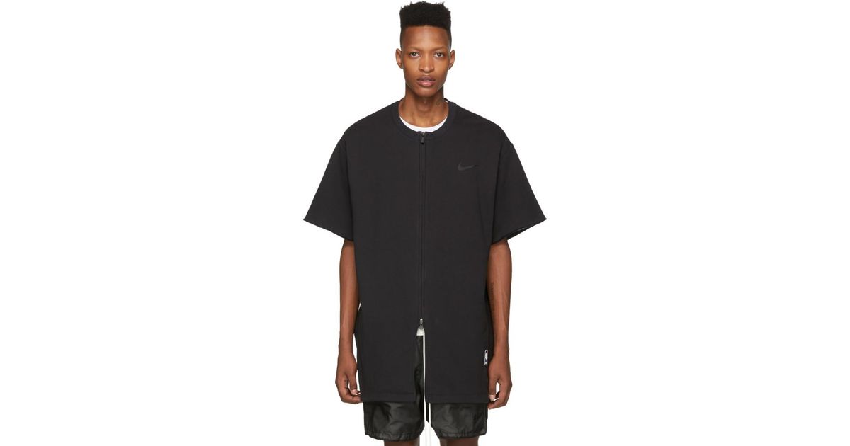 fear of god warm up top