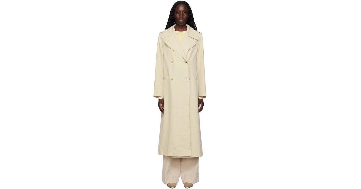 Fluid trench coat clearance
