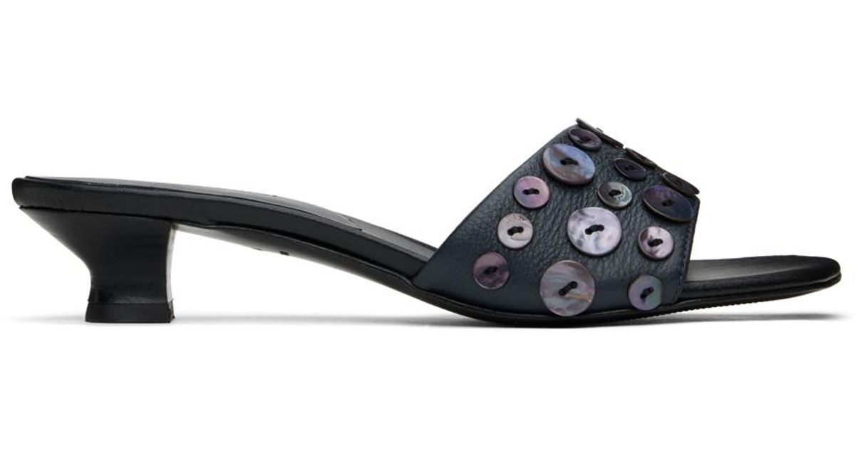 Paloma Wool Bottoni I Heeled Sandals in Black | Lyst Paloma Wool Bottoni I Heeled Sandals in Black | Lyst