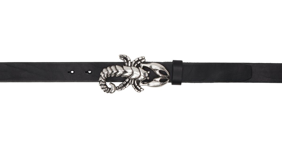 メンズ Our Legacy ブラック Scorpion ベルト ブラック | Lyst