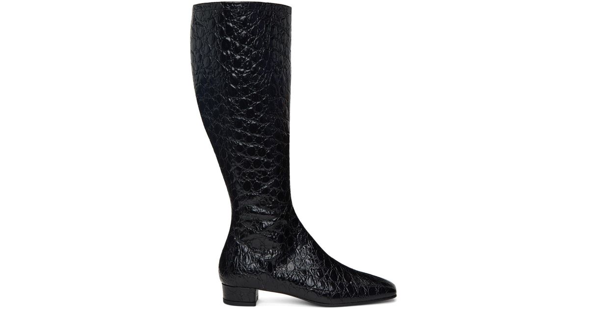 by far black edie boots