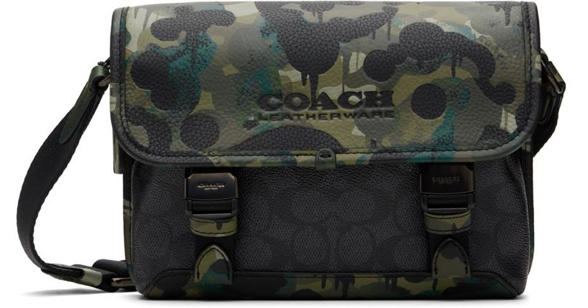 COACH League Hybrid Messenger Bag in Black for Men Lyst UK