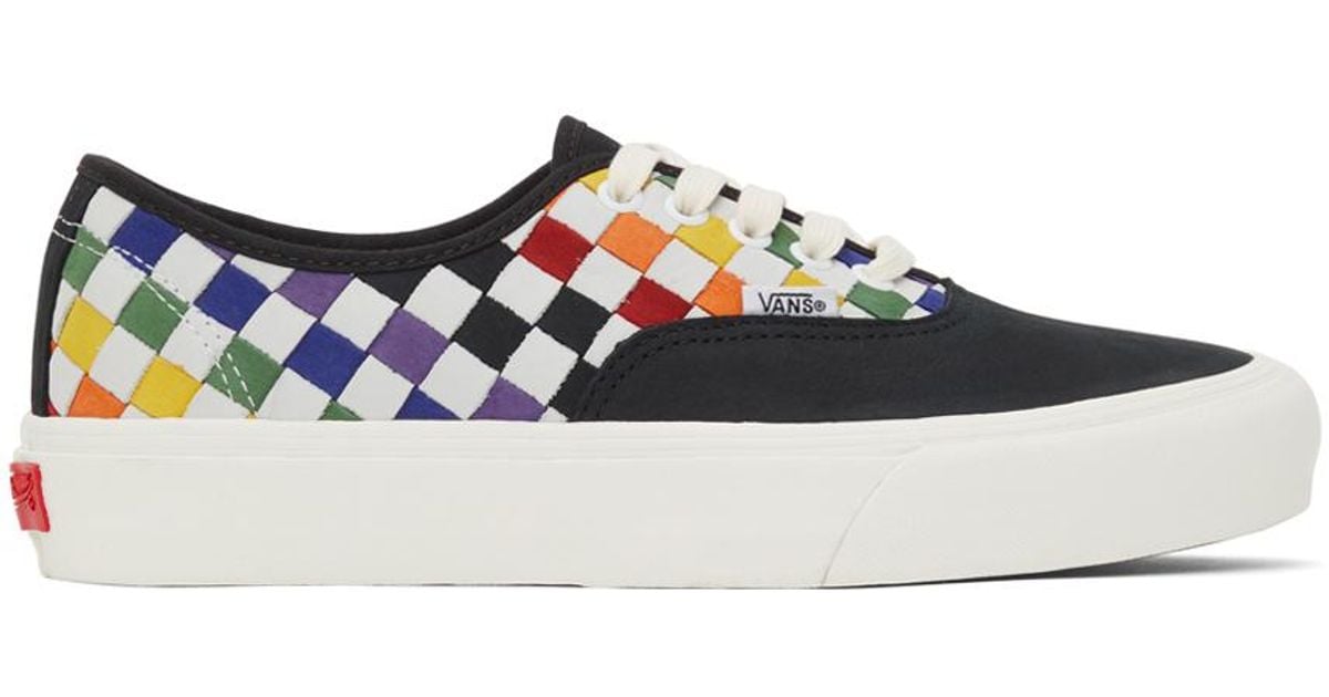 Vans Multicolor Suede Pride Authentic Vlt Lx Sneakers for Men - Lyst