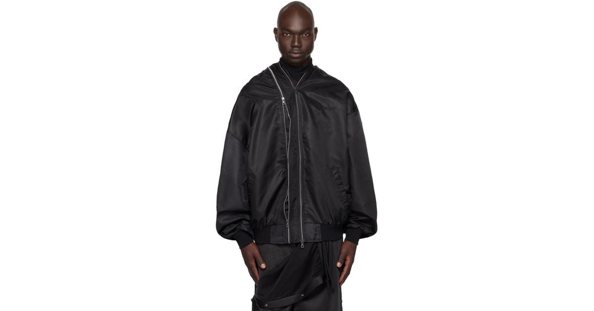 ジャケット・アウター Y/PROJECT double zip bomber jacket Y. Project Double Zip Bomber Jacket in Black for Men | Lyst UK