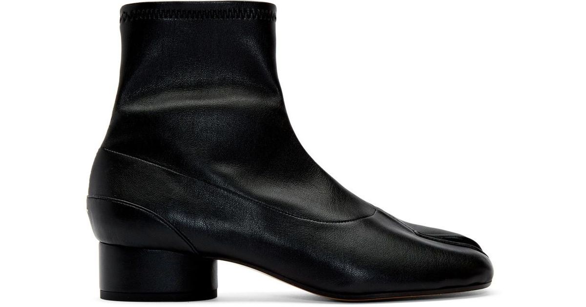 tabi heeled boots