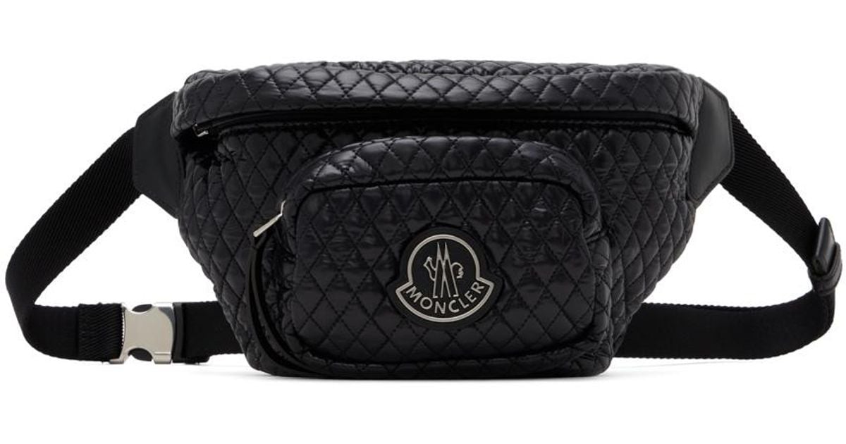 AUTHENTIC MONCLER BELT POUCH - CAN ADD BELT FOR EXTRA CHARGE. Black Moncler + Rick Owens Bumbag Belt Bag - Bags & Small  main image 3