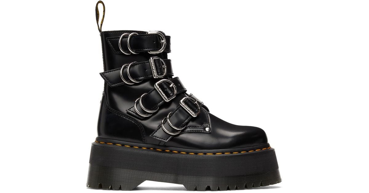 Dr. Martens Max Hardware Jadon Boots in Black | Lyst UK