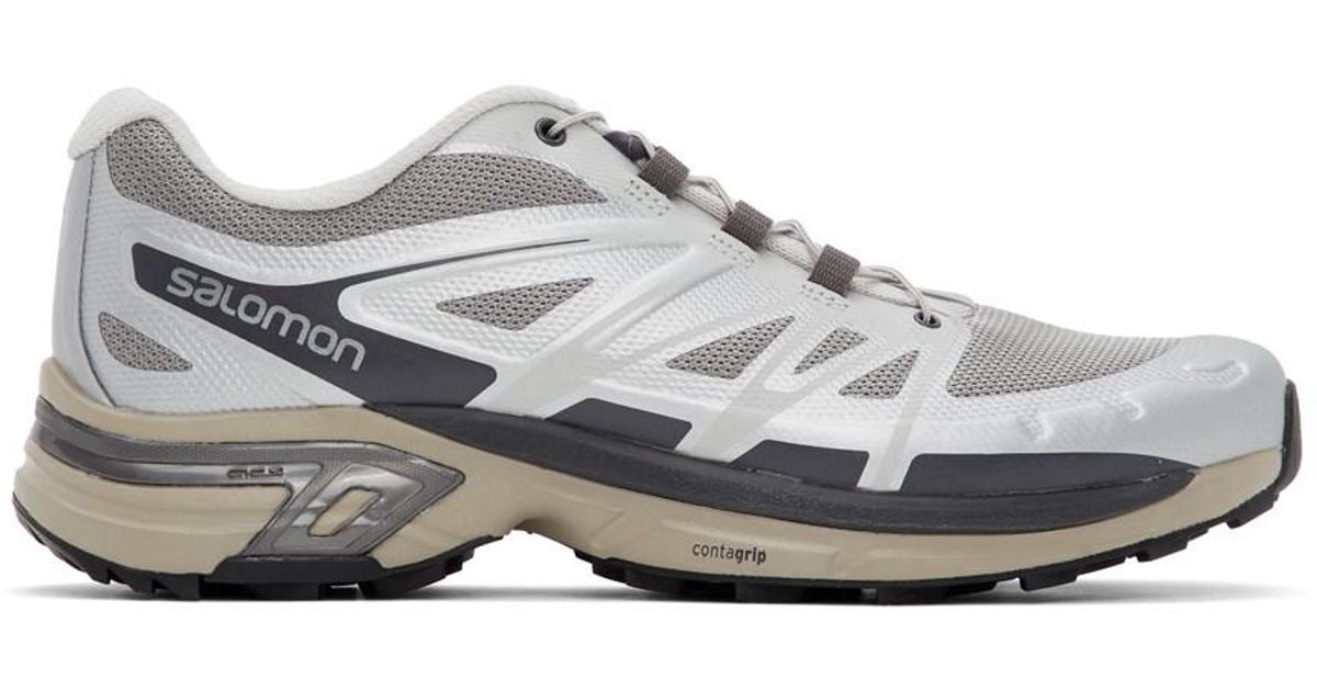 Salomon Silver Limited Edition Xt-wings 2 Adv Sneakers - Lyst