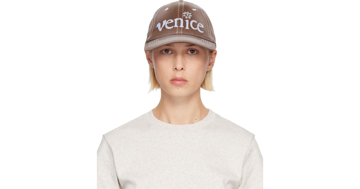 ERL 'Venice' Cap in White | Lyst UK