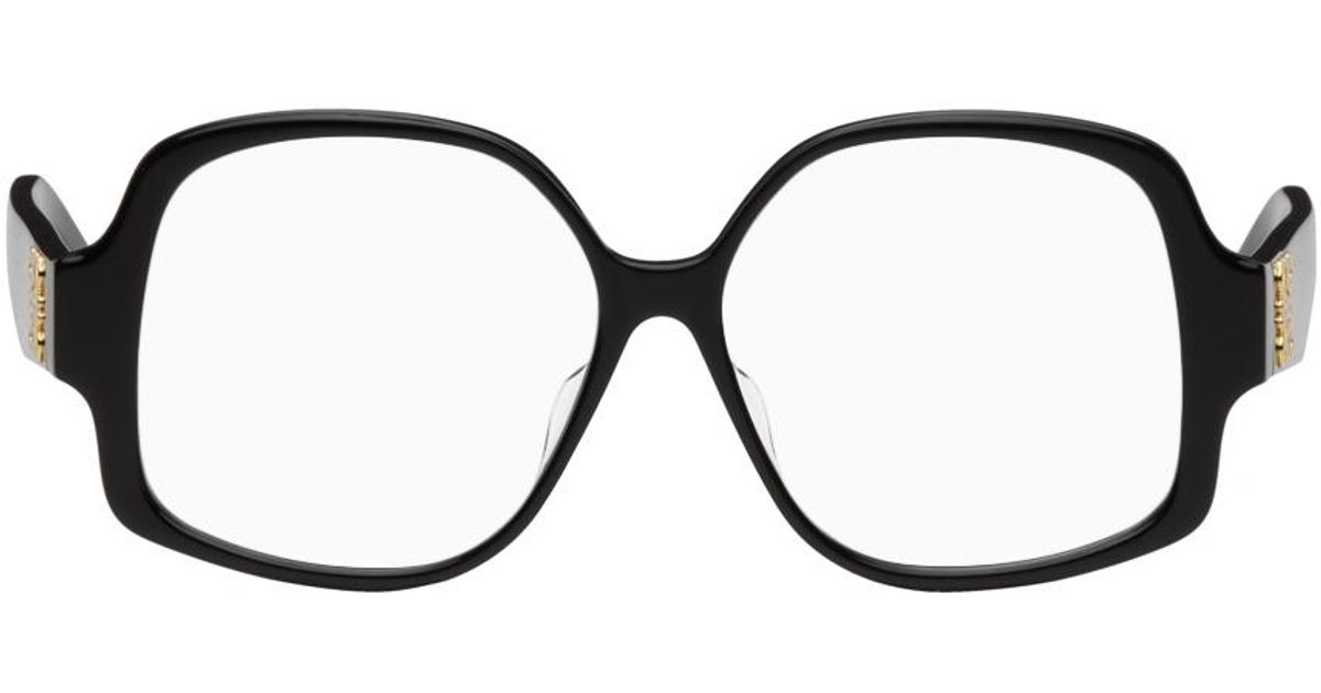 Lunettes De Magicien Rondes Noires - Déguisement Halloween, Cosplay - Verres Transparents - Adultes/Enfants