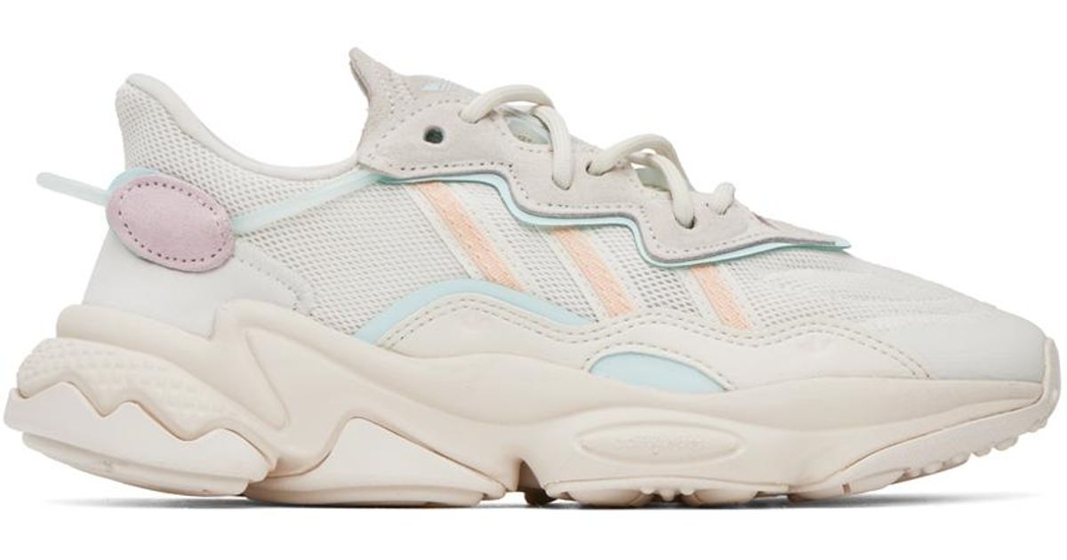 adidas Originals White Ozweego Sneakers in Black | Lyst Australia