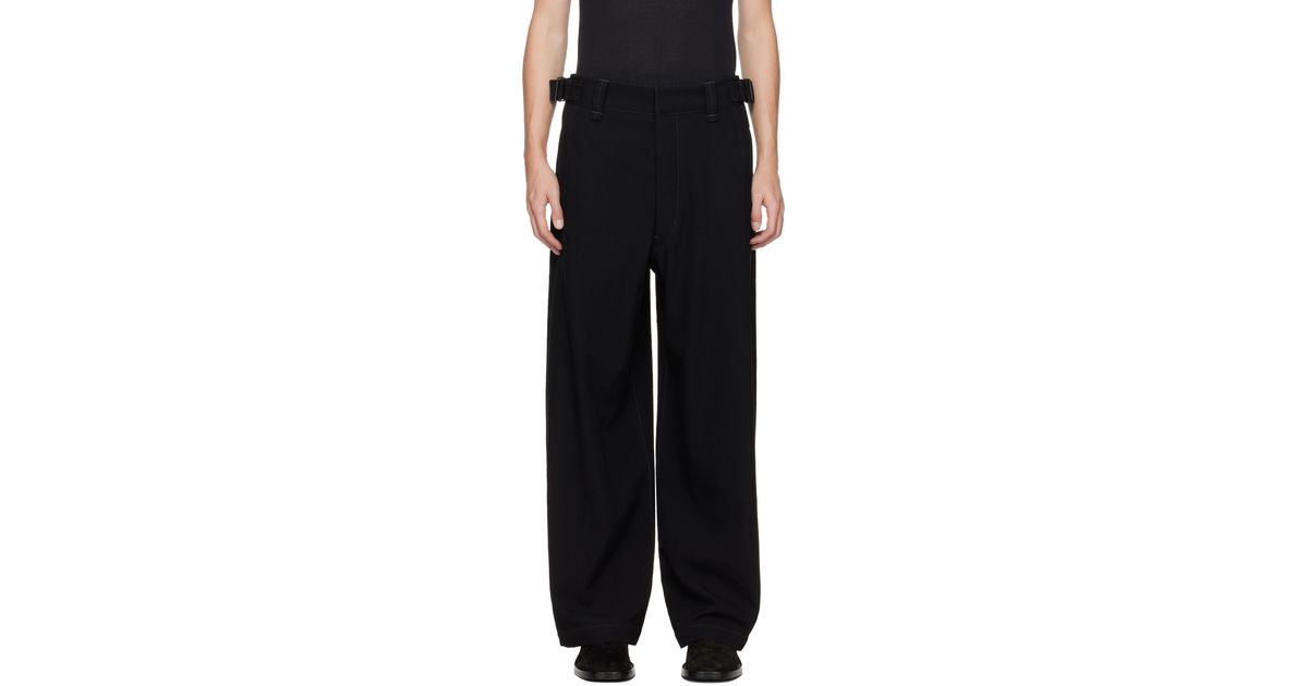 LEMAIRE ブラック Maxi ユーティリティパンツ タグ付き 試着のみ 
